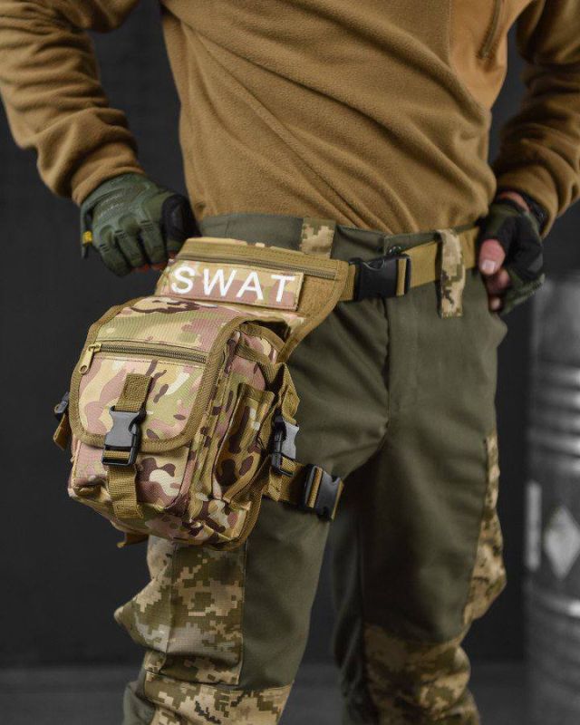 Тактична сумка поясна SWAT