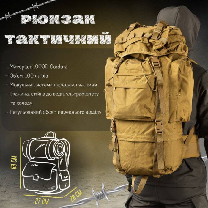 Рюкзак каркасний