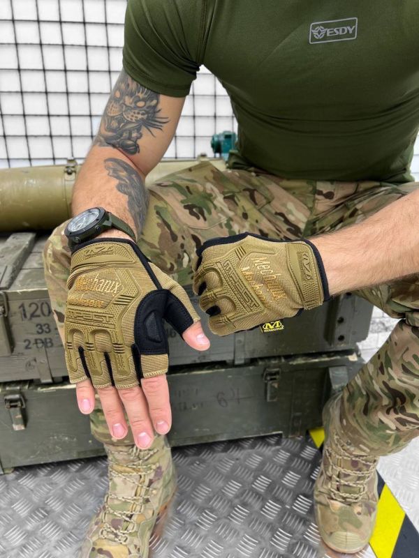 Рукавиці безпалі Mechanix
