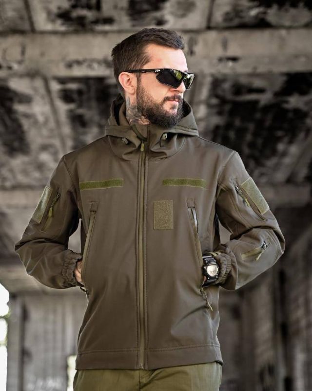 Кутрка Soft shell Колір: Олива, Чорний, Койот, ММ14 Розмір: S-3XL