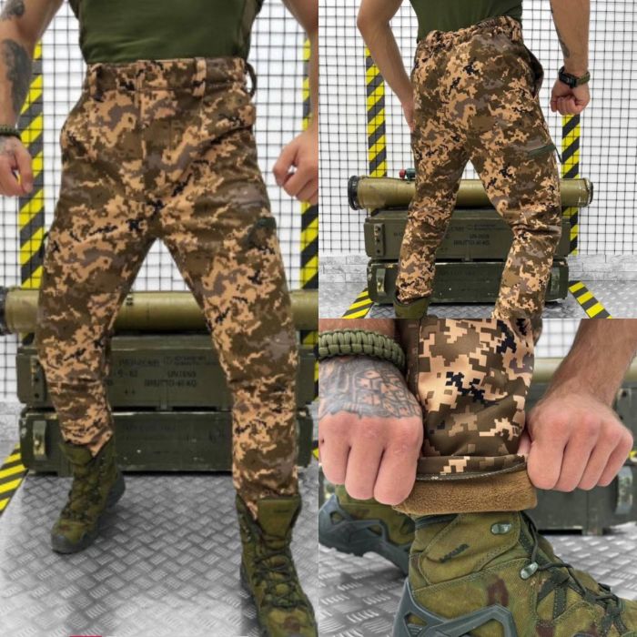 Брюки SoftShell ВН+фліс